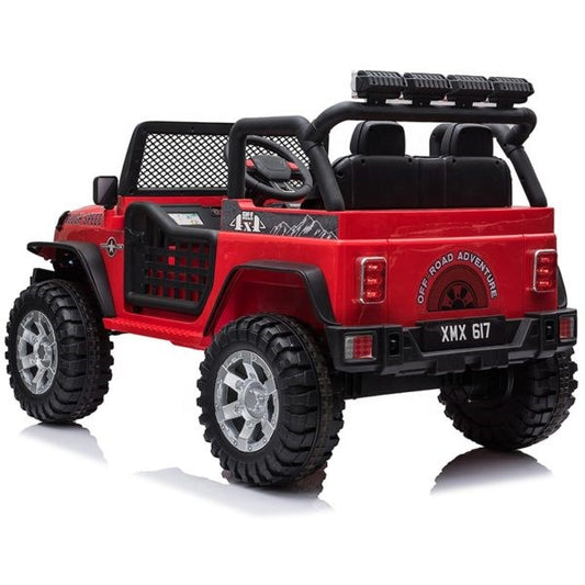 Electric Ride On Jeep Red NEL-617-R