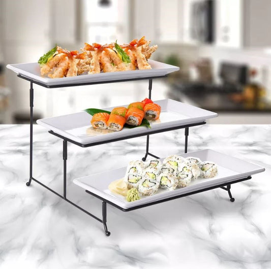 3 Tier Serving Plate JD8717