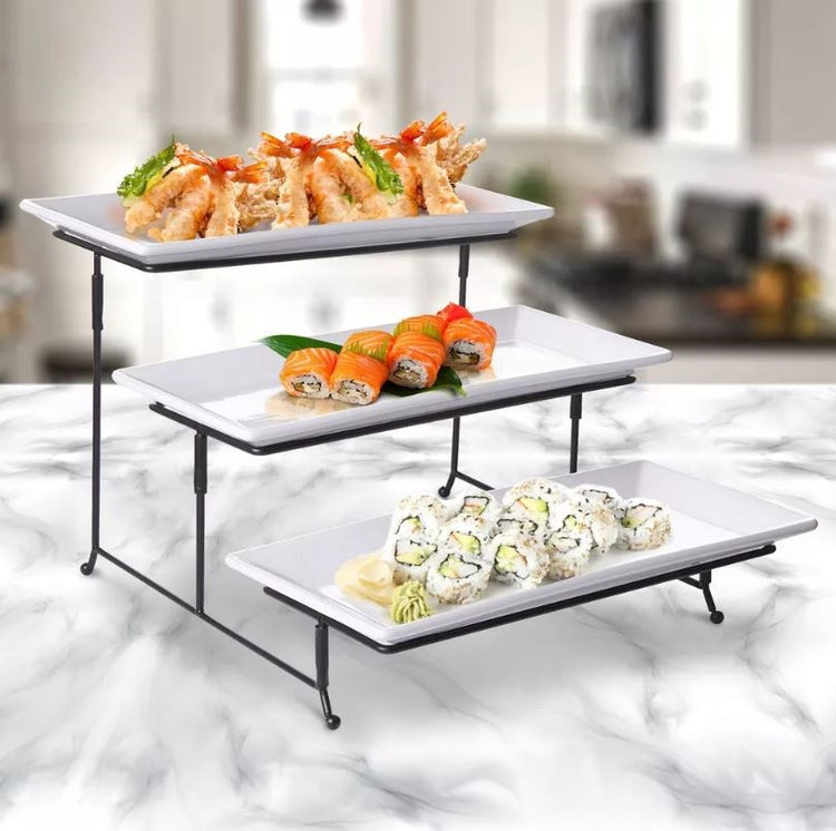 3 Tier Serving Plate JD8717