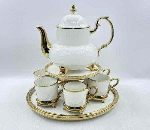 Tea Pot & Cups Serving Set JD9147-L1