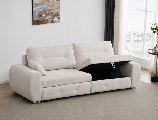 Velton L-Shape Sofa Bed with Storage JH2187