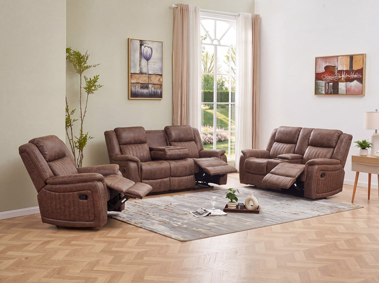 Recliner Lounge Suite 3pc JH9045