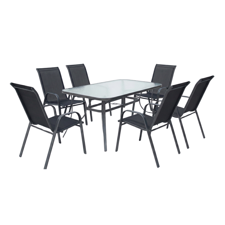 Metro Outdoor Table & Chairs Set JHA-048 DD20001