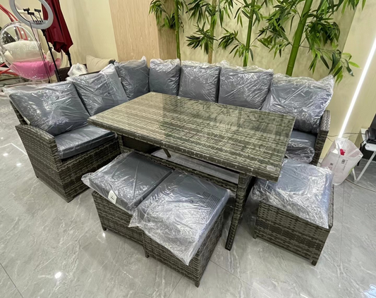 Outdoor Balcony Table & Chairs Set JHA-18017