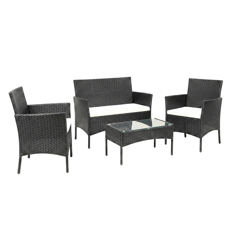 Nova Outdoor Table & Chairs 4pc set JHA-6434