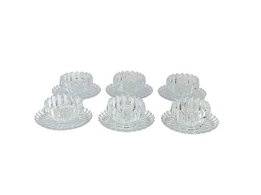 Glass Bowl & Saucer 12pc Set 12040JNW