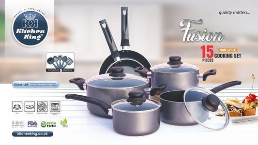 Fusion Cookware Set 15pc KK7510509