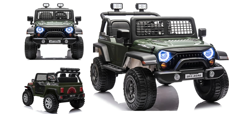 Jeep 12V Electric Ride-On Car for Kids | Remote Control | NEL-617