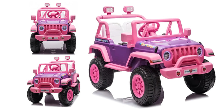 Jeep 12V Electric Ride-On Car for Kids | Remote Control | NEL-617