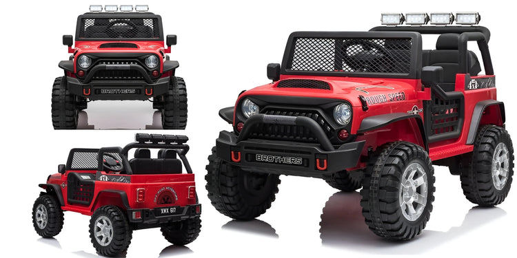 Jeep 12V Electric Ride-On Car for Kids | Remote Control | NEL-617