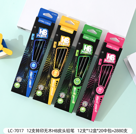 Cartoon Pencils 12pc LC7022