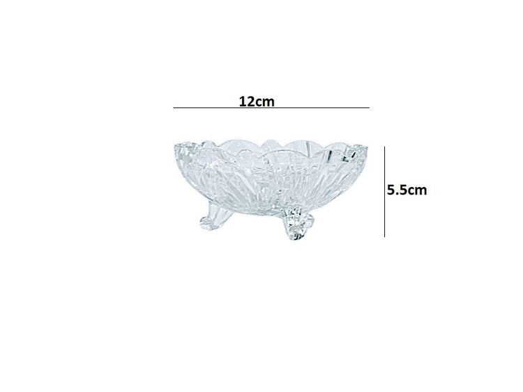 Glass Candy Box 2pc LX6006