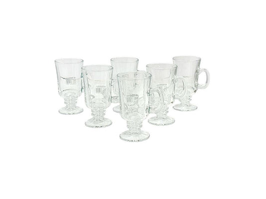 Glass Cup 6pc Set ZB22