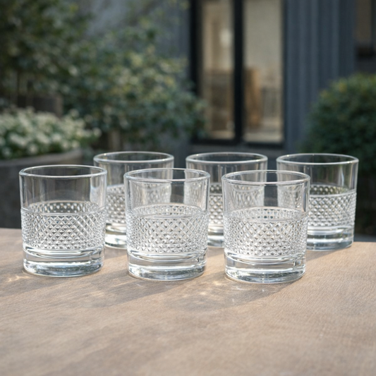 Glass Cup 6pc Set LXZS0627-5