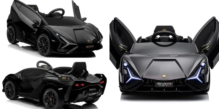 Licensed Lamborghini 12V Electric Ride-On Car for Kids | QLS-6388