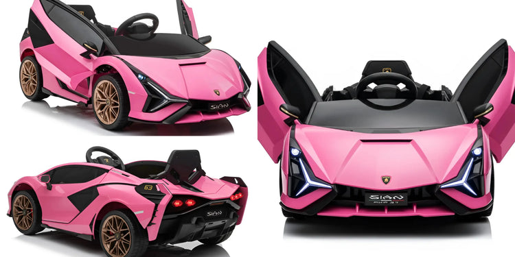 Licensed Lamborghini 12V Electric Ride-On Car for Kids | QLS-6388