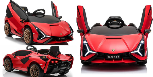 Licensed Lamborghini 12V Electric Ride-On Car for Kids | QLS-6388