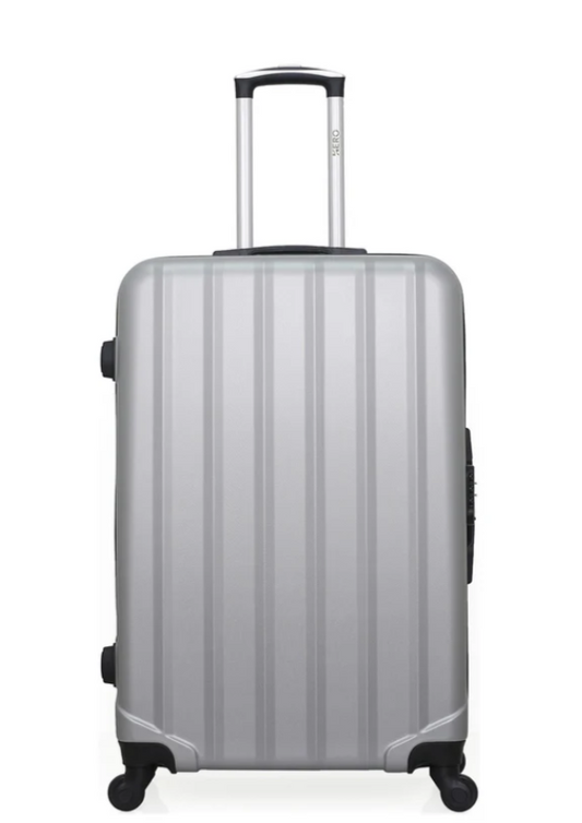 Suitcase 28'' Silver HT-016