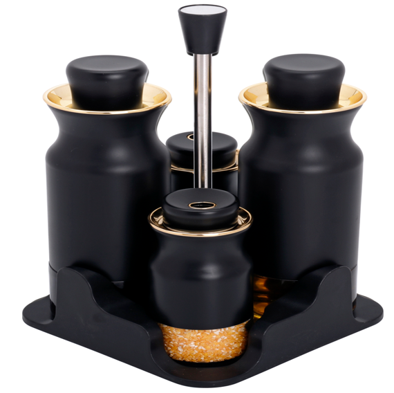 Spice Rack Condiment 4pc O1007HJ