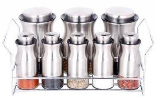 Spice Rack Condiment 8pc O1014