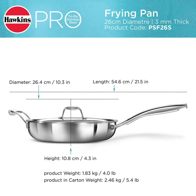 Futura SS Fry Pan PSF26S