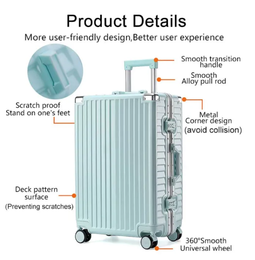 Suitcase 28'' White PX2090
