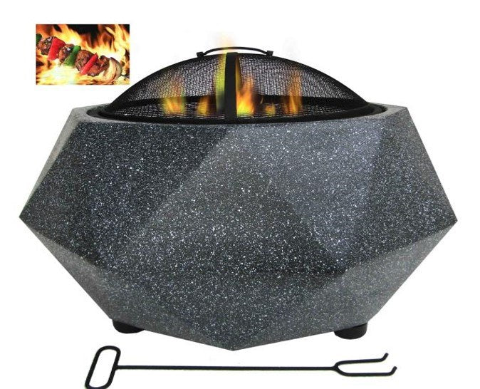 Outdoor Multi-functional Fire Pit BBQ