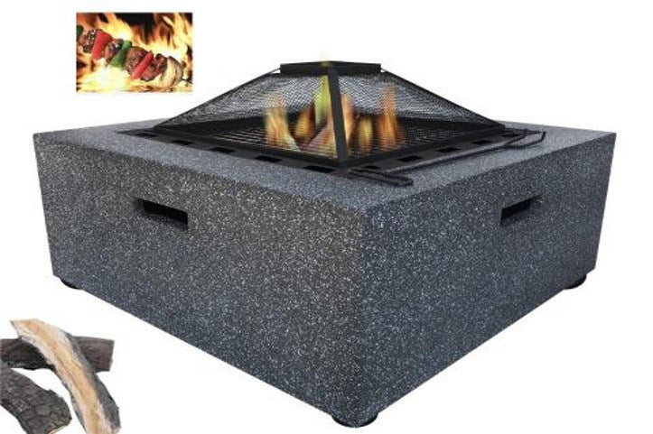 Outdoor Multi-functional Fire Pit BBQ