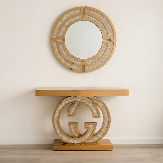 Luxe G Console Table Set