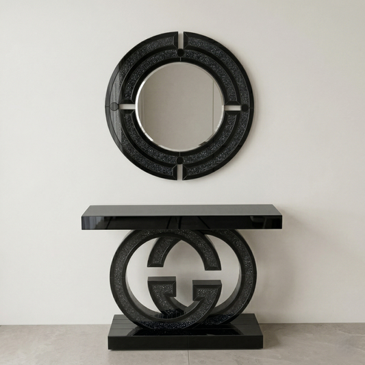 Luxe G Console Table Set | RTF028B + TMZ096-B