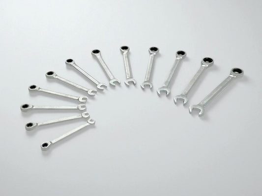 Ratchet Wrench Spanner Set 12pc 8-19mm D36T12