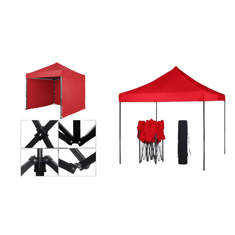 Gazebo Steel 3m x 3m with side walls