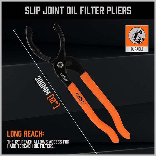12 Adjustable Oil Filter Pliers 108112