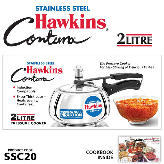 S/S Contura Pressure Cooker 2L SSC20