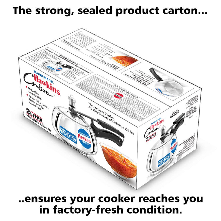 S/S Contura Pressure Cooker 2L SSC20