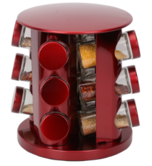 Spice Rack Condiment 12pc A66-12H
