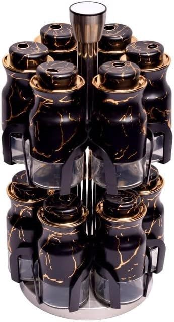 Spice Rack Condiment 12pc O1026DHJ