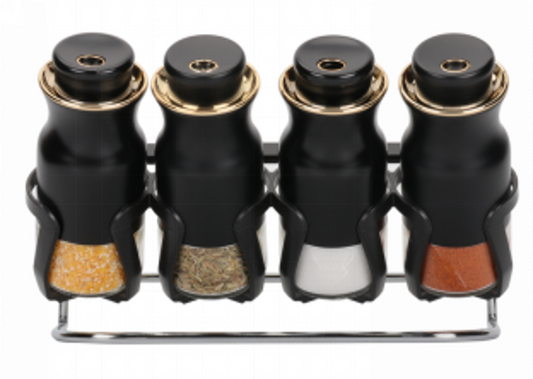 Spice Rack Condiment 4pc O1021HJ