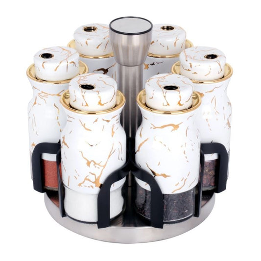 Spice Rack Condiment 6pc O1025DBJ