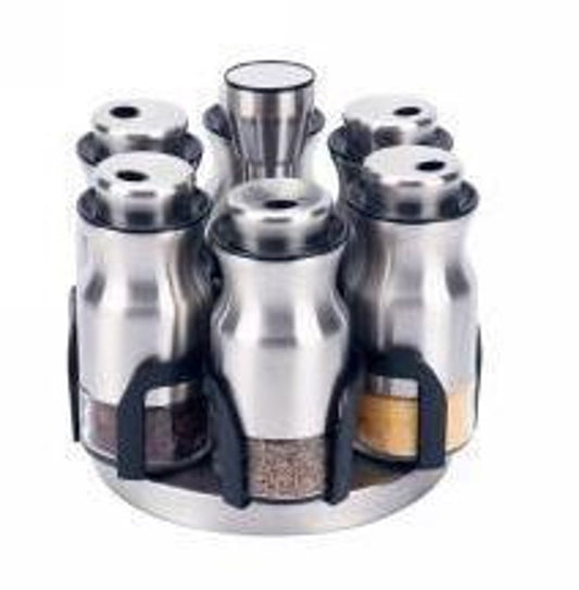 Spice Rack Condiment 6pc O1025