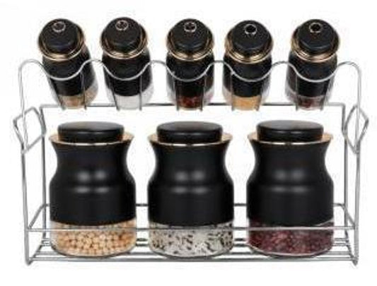 Spice Rack Condiment 8pc O1016HJ