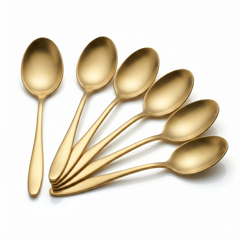 Tea Spoon Gold 6pc