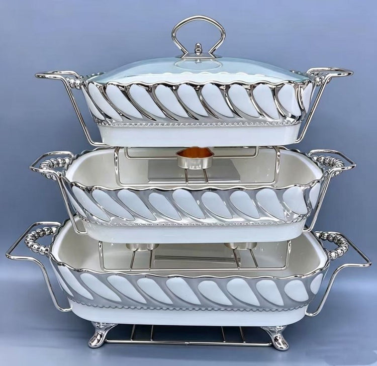 3pc Chafing Dishes T3-58S