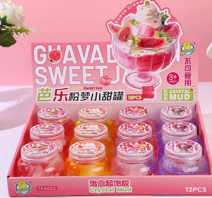 Guava Crystal Mud Slime 4052