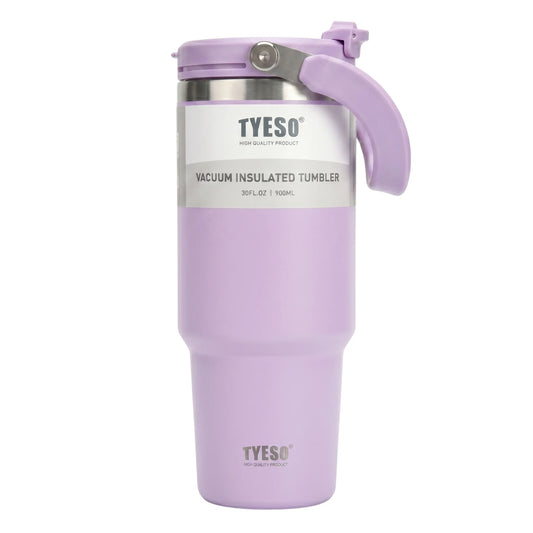 TYESO 900mL Stainless Steel Insulated Tumbler Water Bottle