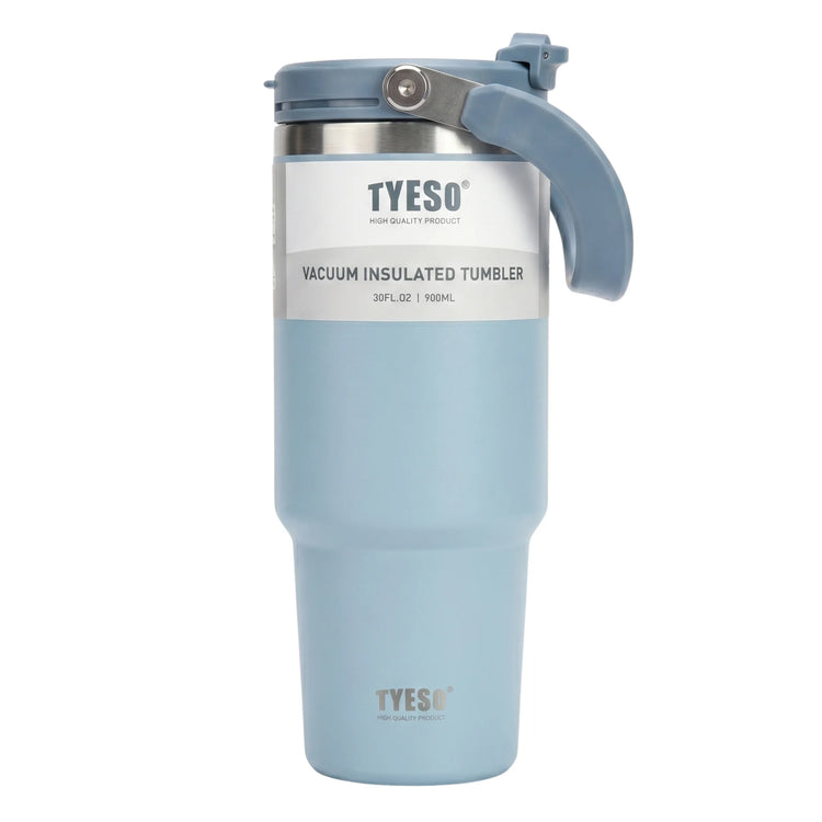 TYESO 900mL Stainless Steel Insulated Tumbler Water Bottle
