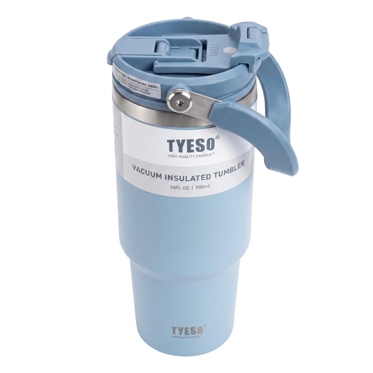 TYESO 900mL Stainless Steel Insulated Tumbler Water Bottle