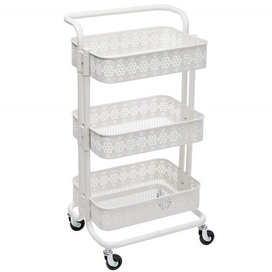 White Trolley Flower Design