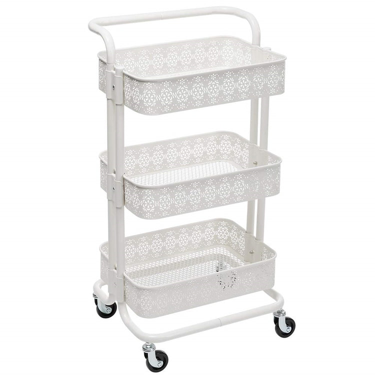 White Trolley Flower Design