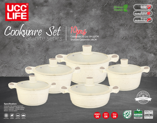 Granite Cookware 5pc Set UC12B10